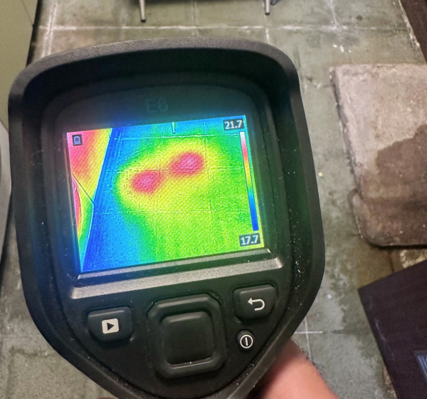 Thermografie waterlek