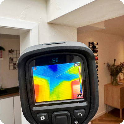 Thermografie lekdetectie